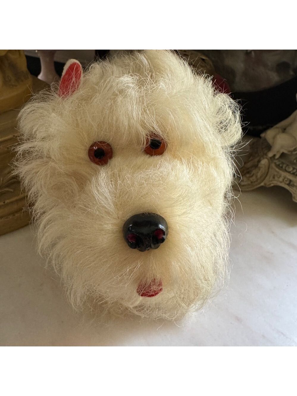 Vintage & Rare Jerry Elsner Real Rabbit Hair Puppy